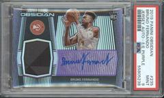 Bruno Fernando Basketball Cards 2019 Panini Obsidian Rookie Autographs Prices