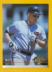 Matt Williams [Gold] #296 Baseball Cards 1994 Ultra Prices