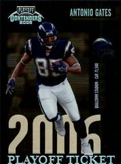 Antonio Gates [Playoff Ticket] #78 Football Cards 2006 Playoff Contenders Prices