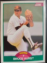 Bruce Hurst #19T Baseball Cards 1989 Score Traded Prices
