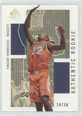 Vincent Yarbrough [Gold] #124 Basketball Cards 2002 SP Game Used Prices