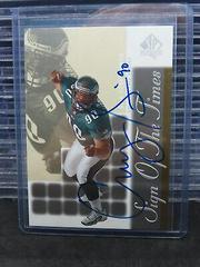 Corey Simon #CS Football Cards 2000 SP Authentic Sign of the Times Prices