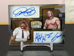 Mick Foley, Triple H Wrestling Cards 2022 Panini Prizm WWE Iconic Rivals Dual Autographs Prices
