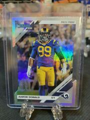 Aaron Donald [Silver Die Cut Press Proof] #140 Football Cards 2019 Donruss Prices