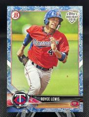 Royce Lewis [White Snow] #TH-RL Baseball Cards 2018 Topps Holiday Bowman Prices