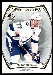 Victor Hedman #S-19 Hockey Cards 2021 SP Authentic Spectrum FX Prices