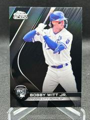 Bobby Witt Jr. Baseball Cards 2022 Topps Chrome Black Rookie Design Variation Prices