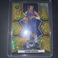 Aaron Gordon [Fast Break Gold] #56 Basketball Cards 2021 Panini Mosaic Prices