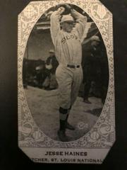 Jesse Haines [Hand Cut] Baseball Cards 1922 W573 Prices