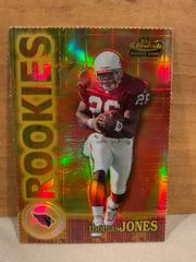 Thomas Jones [Gold Refractor] #130 Football Cards 2000 Topps Finest Prices
