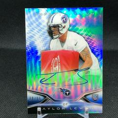 Taylor Lewan [Blue Refractor] Football Cards 2014 Topps Platinum Rookie Autograph Prices