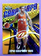 Zarko Cabarkapa [Autograph Gold Refractor] #140 Basketball Cards 2003 Finest Prices