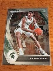 Aaron Henry #48 Basketball Cards 2021 Panini Prizm Draft Picks Prices