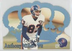 Anthony Miller [Blue Holofoil] #80 Football Cards 1995 Pacific Crown Royale Prices