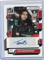 Toni Breidinger #M-TB Racing Cards 2023 Panini Donruss NASCAR Monikers Autographs Prices