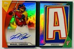 Miguel Cabrera #AV-MC Baseball Cards 2023 Topps World Classic Autographs Prices