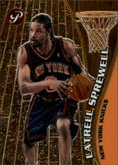 Latrell Sprewell #17 Basketball Cards 2001 Topps Pristine Prices