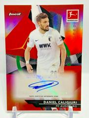 Daniel Caligiuri [Red Refractor] Soccer Cards 2020 Topps Finest Bundesliga Autographs Prices