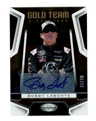 Bobby Labonte #GT-BL Racing Cards 2016 Panini Certified Nascar Gold Team Signatures Prices