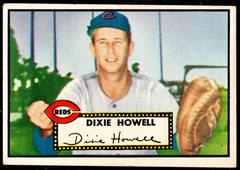 Dixie Howell [Gray Back] Baseball Cards 1952 Topps Prices