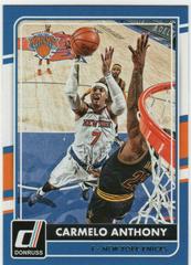 Carmelo Anthony Basketball Cards 2015 Panini Donruss Prices