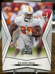Rajion Neal #47 Football Cards 2014 Leaf Draft Prices