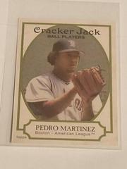 Pedro Martinez [Mini Grey Red Sox] Baseball Cards 2005 Topps Cracker Jack Prices