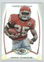 Jamaal Charles #16 Football Cards 2012 Topps Platinum Prices