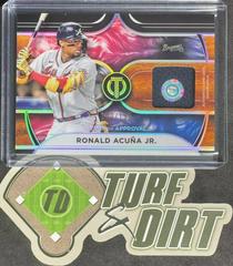 Ronald Acuna Jr. Baseball Cards 2022 Topps Tribute Stamp of Approval Relics Prices