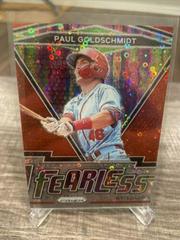 Paul Goldschmidt [Red Prizm] #FR-13 Baseball Cards 2021 Panini Prizm Fearless Prices