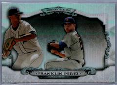 Franklin Perez [Orange Refractor] Baseball Cards 2018 Bowman Chrome Sterling Continuity Prices