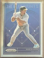Mark McGwire #TB12 Baseball Cards 2023 Panini Prizm The Blueprints Prices