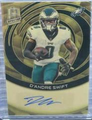 D'Andre Swift [Gold] #2 Football Cards 2023 Panini Spectra Signature Prices