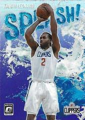 Kawhi Leonard [Holo] #15 Basketball Cards 2021 Panini Donruss Optic Splash Prices