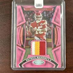 Patrick Mahomes II [Pink] #MMPE-10 Football Cards 2023 Panini Certified Materials Mirror Prices