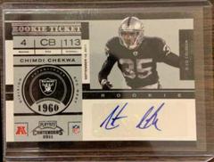Chimdi Chekwa [Autograph] #191 Football Cards 2011 Playoff Contenders Prices