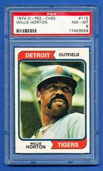 Willie Horton #115 Baseball Cards 1974 O Pee Chee Prices