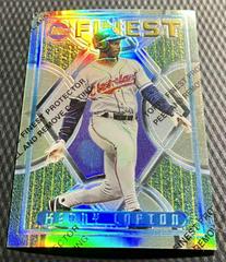 Kenny Lofton [Refractor w/ Coating] Baseball Cards 1995 Finest Prices