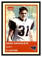 Adam Archuleta #275 Football Cards 2004 Fleer Tradition Prices