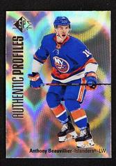 Anthony Beauvillier [Foilboard] #AP-11 Hockey Cards 2021 SP Authentic Profiles Prices