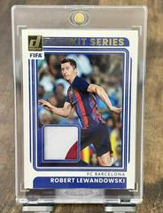 Robert Lewandowski [Gold] #KS-RL Soccer Cards 2022 Panini Donruss Kit Series Prices