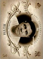 Babe Ruth Baseball Cards 2005 SP Legendary Cuts Prices