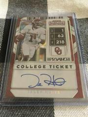 Jalen Hurts [Autograph Cracked Ice] #115 Football Cards 2020 Panini Contenders Draft Picks Prices