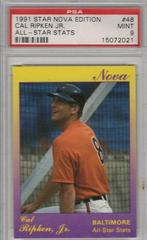 Cal Ripken Jr. [All Star Stats] #48 Baseball Cards 1991 Star Nova Edition Prices