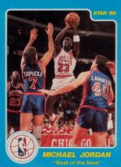 Michael Jordan Basketball Cards 1986 Star Best of the New Old Prices
