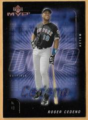 Roger Cedeno Baseball Cards 2002 Upper Deck MVP Prices