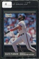 Dave Parker Baseball Cards 1991 Ultra Update Prices