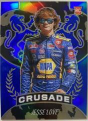 Jesse Love [Blue] #6 Racing Cards 2021 Panini Chronicles NASCAR Crusade Prices
