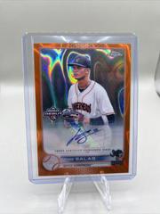 Jose Salas [Autograph Orange Lava Refractor] #PDC-197 Baseball Cards 2022 Topps Pro Debut Chrome Prices