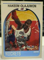 Hakeem Olajuwon #40 Basketball Cards 1999 Hoops Decade X Prices
